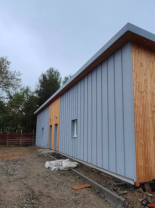 Travaux de bardage Cholet, Nantes et Angers